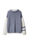 Lana Grossa PULLOVER Superkid Seta - Strikkeopskrift (SE)