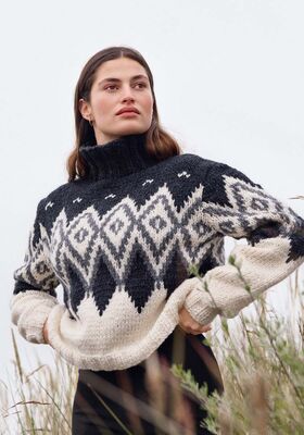 PULLOVER Alta Moda Cotolana - Strikkeopskrift (SE) fra Lana Grossa