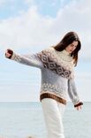 Lana Grossa PULLOVER Brigitte No. 2 - Strikkeopskrift (SE)
