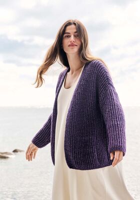 CARDIGAN Lucida - Strikkeopskrift (SE) fra Lana Grossa