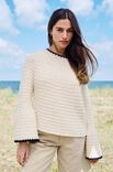 Lana Grossa PULLOVER Airy & Alpaca Air - Strikkeopskrift (SE)