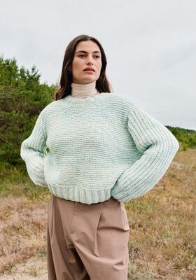 PULLOVER Twinny - Strikkeopskrift (SE) fra Lana Grossa