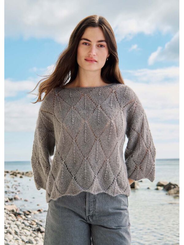 Lana Grossa PULLOVER Superkid Seta - Strikkeopskrift (SE)