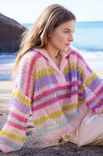 Lana Grossa PULLOVER Natural Superkid Tweed - Strikkeopskrift (NO)