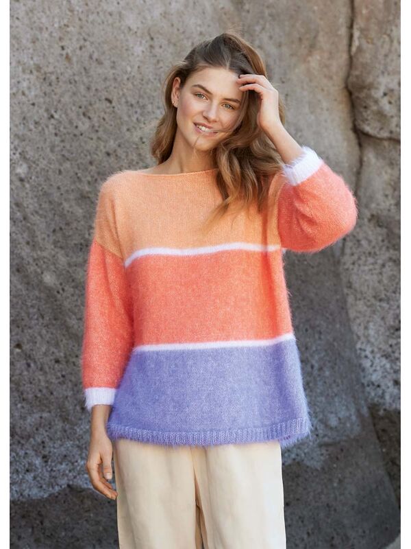Lana Grossa PULLOVER Finito - Strikkeopskrift (NO)