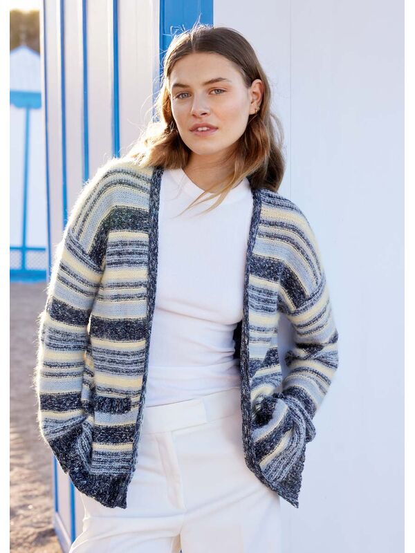 Lana Grossa CARDIGAN Maglia, Setasuri & Finito - Strikkeopskrift (NO)