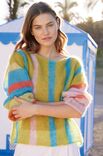 Lana Grossa PULLOVER Natural Superkid Tweed - Strikkeopskrift (NO)