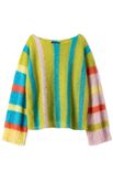 Lana Grossa PULLOVER Natural Superkid Tweed - Strikkeopskrift (NO)