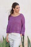 Lana Grossa PULLOVER Cotton Silk - Strikkeopskrift (NO)