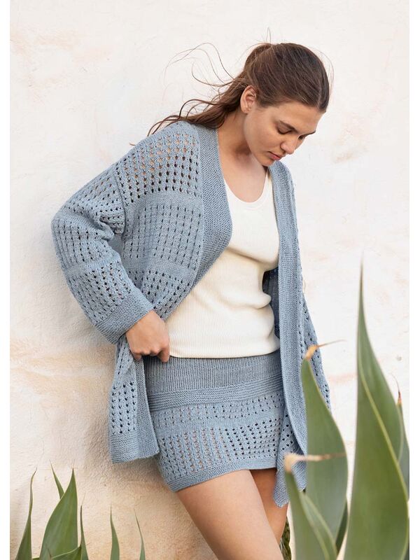 Lana Grossa CARDIGAN Campo - Strikkeopskrift (NO)