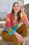 Lana Grossa PULLOVER Cotonella - Strikkeopskrift (NO)