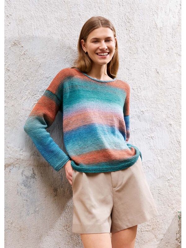 Lana Grossa PULLOVER Cotonella - Strikkeopskrift (NO)