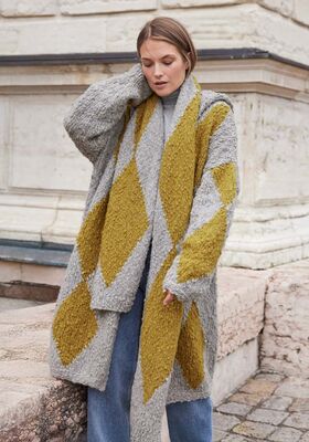 OVERSIZED FRAKKE Caramella fra Lana Grossa