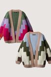 Lana Grossa CARDIGAN Mohair di Gio (2 tråder)