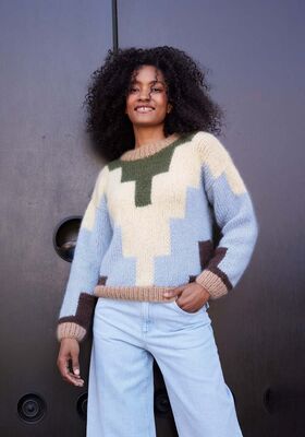 PULLOVER Mohair di Gio - Variante 2 fra Lana Grossa