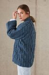 Lana Grossa HÆKLET CARDIGAN Alpaca Air II