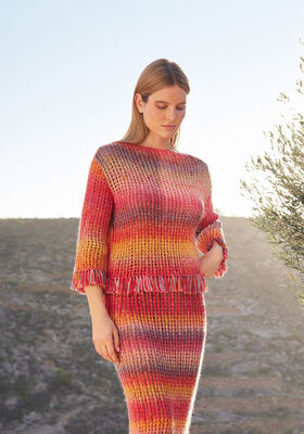 PULLOVER Cotonella & Cottonhair fra Lana Grossa