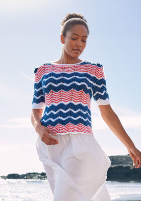 SHIRT Landlust Baumwolle, Per Fortuna & Frizzante fra Lana Grossa