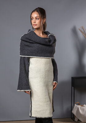 VENDBAR KJOLE Solo Alta Moda Cashmere 16 fra FILATI Studio
