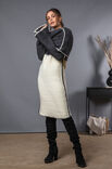 FILATI Studio VENDBAR KJOLE Solo Alta Moda Cashmere 16