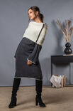 FILATI Studio VENDBAR KJOLE Solo Alta Moda Cashmere 16