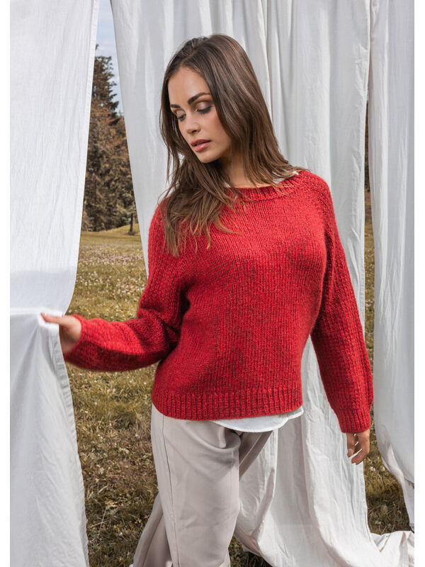FILATI Studio TOPDOWN PULLOVER Brigitte No. 2