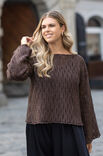 FILATI Studio HÆKLET PULLOVER Cool Wool Vintage