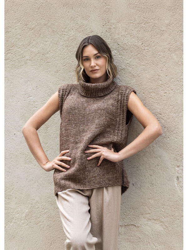 FILATI Studio SLIPOVER Natural Alpaca Pelo