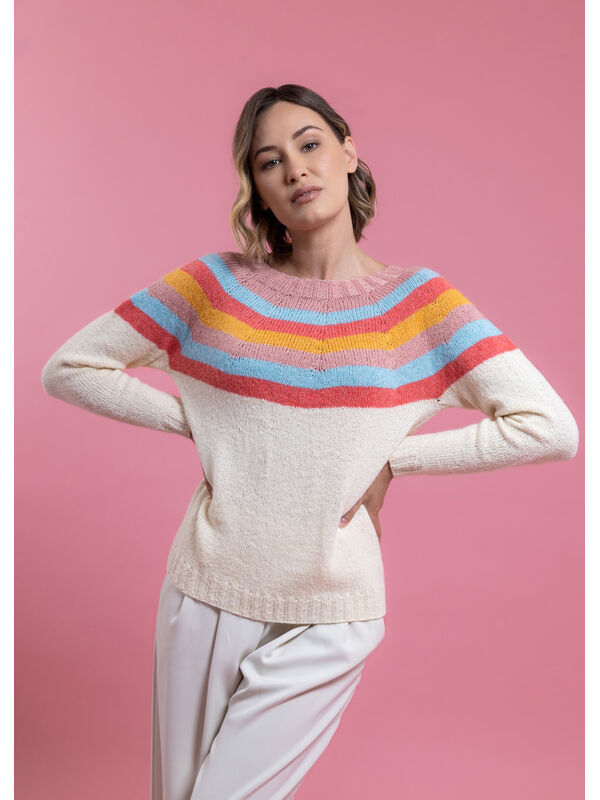 FILATI Studio TOP DOWN PULLOVER Ecopuno