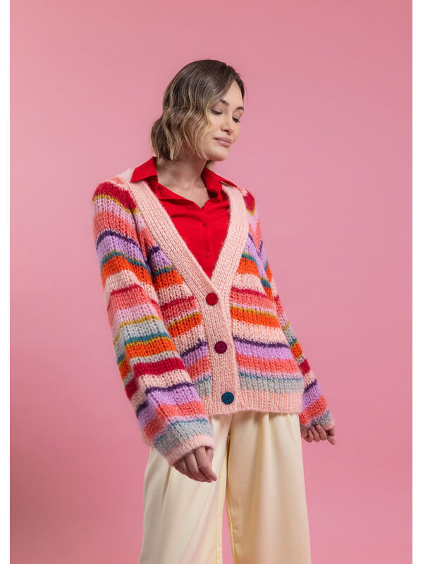 FILATI Studio TOP DOWN CARDIGAN Setasuri
