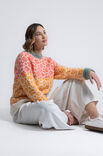 FILATI Studio PULLOVER MED MØNSTER Natural Alpaca Pelo