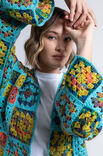 FILATI Studio HÆKLET JAKKE Cool Merino Uni & Cool Merino Color