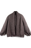 FILATI Studio TOP DOWN CARDIGAN Natural Lama Fine