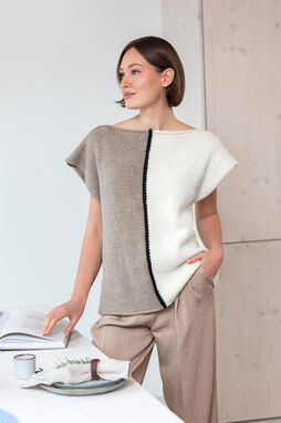 Lana Grossa LIVING No. 1 - Magasin (DE) + Strikkeopskrifter (DK) 