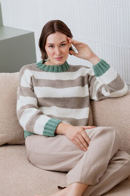 Lana Grossa LIVING No. 1 - Magasin (DE) + Strikkeopskrifter (DK) 