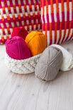 FILATI Studio PUDEBETRÆK 5-farvet Merino Cardato