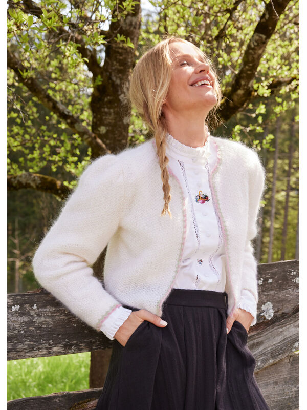 Lana Grossa CARDIGAN Silkhair - Strikkeopskrift (SE)