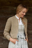 Lana Grossa CARDIGAN Landlust Soft Tweed 90 & Cool Wool Big - Strikkeopskrift (SE)