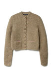 Lana Grossa CARDIGAN Landlust Soft Tweed 90 & Cool Wool Big - Strikkeopskrift (SE)
