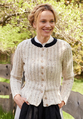 CARDIGAN Alpina & Cool Wool Big - Strikkeopskrift (SE) fra Lana Grossa