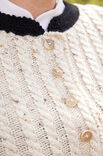 Lana Grossa CARDIGAN Alpina & Cool Wool Big - Strikkeopskrift (SE)