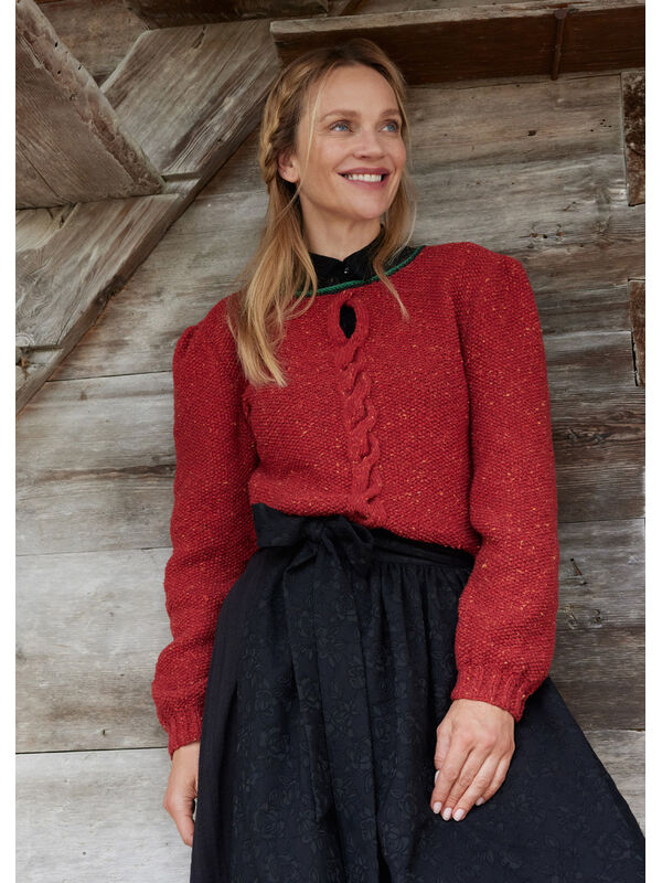 Lana Grossa PULLOVER Landlust Soft Tweed 180 & Cool Wool - Strikkeopskrift (SE)