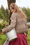Lana Grossa CARDIGAN Alpina - Strikkeopskrift (SE)