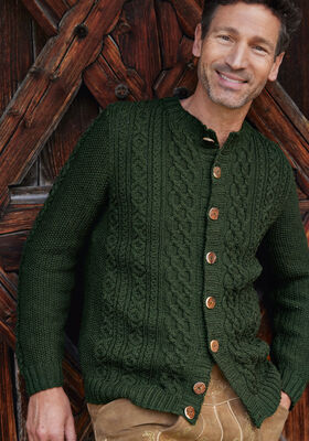 CARDIGAN (MAND) Cool Wool - Strikkeopskrift (SE) fra Lana Grossa
