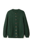 Lana Grossa CARDIGAN (MAND) Cool Wool - Strikkeopskrift (SE)