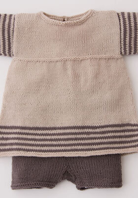 TUNIKA OG BUKSER Cool Wool Baby fra Lana Grossa