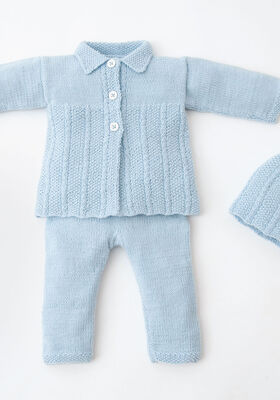 FRAKKE, BUKSER OG HUE Cool Wool Baby fra Lana Grossa