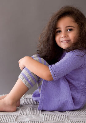 KJOLE OG LEGGINGS Cool Wool Baby fra Lana Grossa