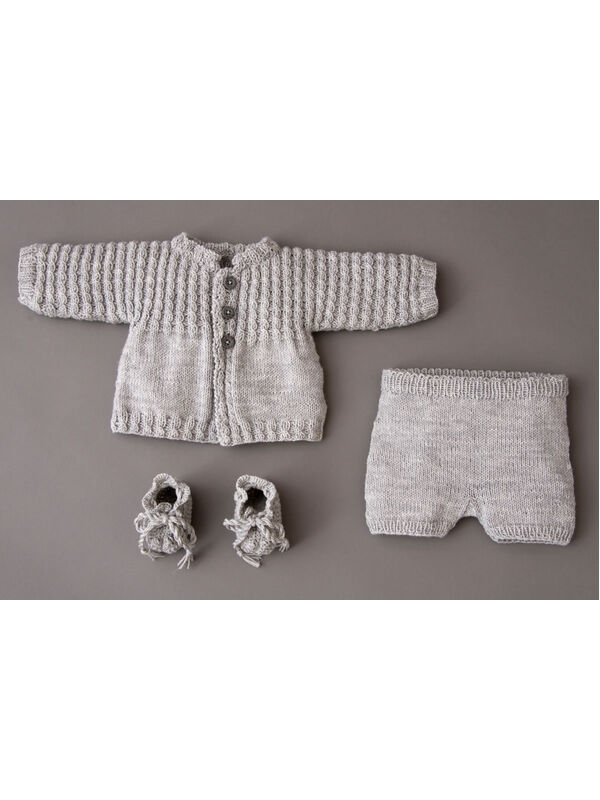 Lana Grossa JAKKE, BUKSER OG SKO Cool Wool Baby