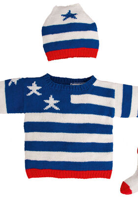 SWEATER, HUE OG STRØMPER Elastico fra Lana Grossa